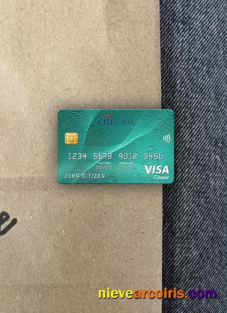 Kenya Citibank visa classic card photolook